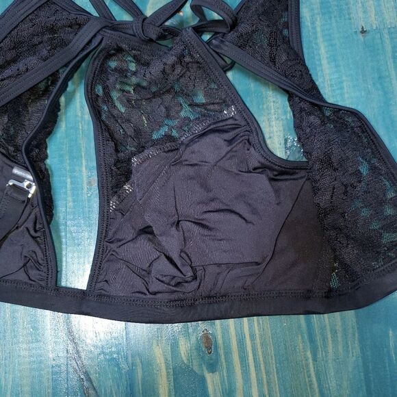 MINK Pink swim top bikini NWT large - Picture 4 of 12